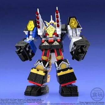 Super Minipla Mighty Morphin Alien Rangers Ninja Megazord White