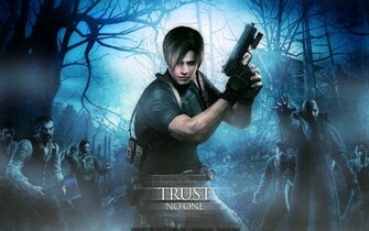 Leon Kennedy Resident Evil Wallpaper Dekstop Background