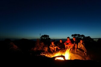 Campfire Background