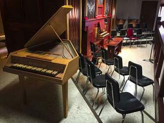 Harpsichord Good Shepherd Catholic Church