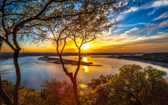 Lake Travis Is A Reservoir On The Colorado River In Central Texas