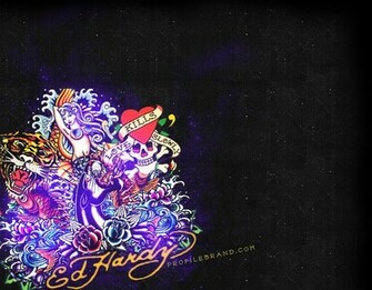 Ed Hardy Fashion Background