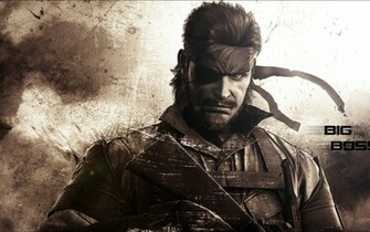 Big Boss The Metal Gear Wallpaper