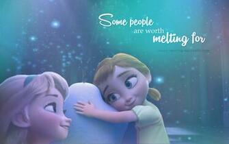 Elsa And Anna Wallpaper The Snow Queen