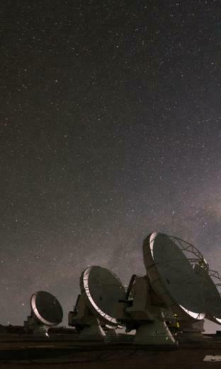 Galaxies Moon Nasa Skyscapes Very Large Array Wallpaper