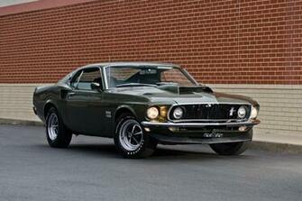 Ford Mustang Boss Fastback Muscle Classic Usa