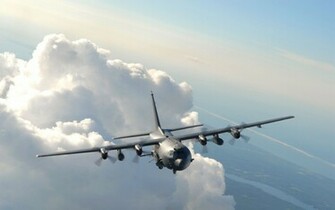 Clouds Aircraft Ac Spooky Spectre Wallpaper Background