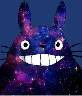 Totoro Iv Solid Background By Cute Core Designs