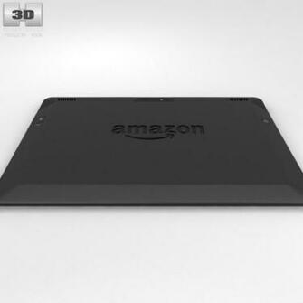 Amazon Kindle Fire HDx Inches 3d Model Humster3d