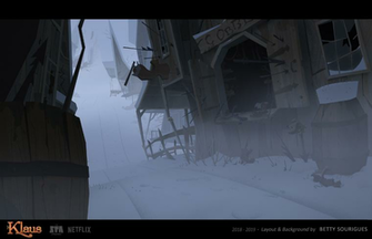 Artstation Klaus Background Smeerensburg Intro Betty