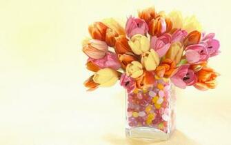 Spring Buds Arrangement Wallpaper HD