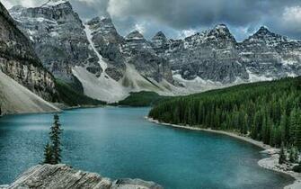Moraine Lake Computer Wallpaper Desktop Background Id