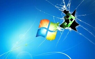Broken Computer Screen Wallpaper Mac Creeper Desktop