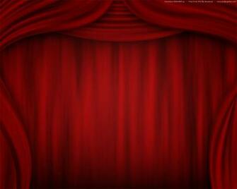 Red Curtain Background Theatre Stage Psdgraphics