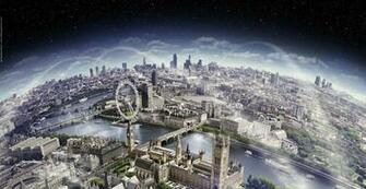 London From Above Background Evolutions