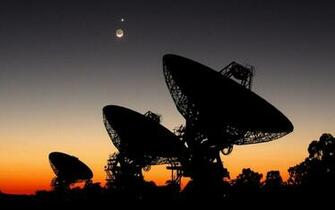 Nasa Radio Telescope Astronauts Astronomy Outer Space Wallpaper