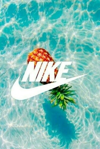 Blue Nike Pinapple Wallpaper Water Image By Bobbym On