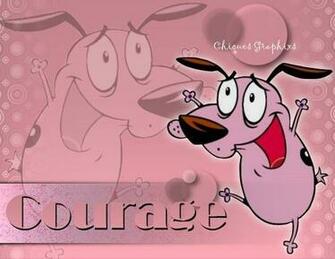 Courage The Cowardly Dog Cartoon Wallpaper