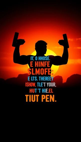 Gym Motivation Phone Wallpaper