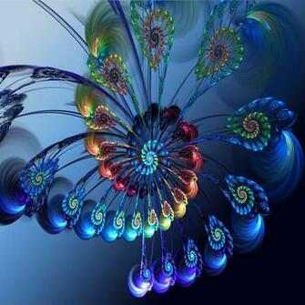 3d Abstract Feathers iPad Wallpaper Mini Photo
