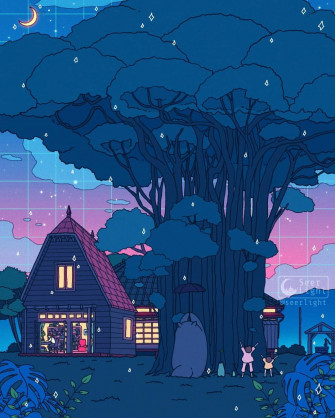 Aesthetic Anime Wallpaper iPad