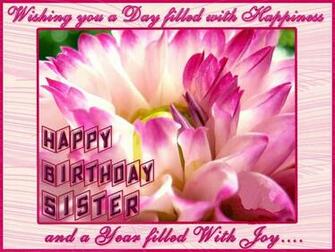Happy BirtHDay Sister Greeting Cards HD Wishes Wallpaper