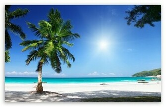 Sunny Beach Wallpaper