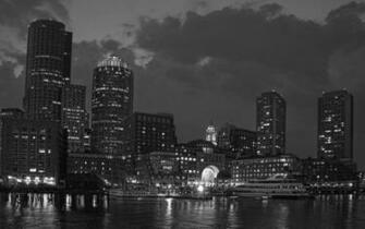 Boston Skyline Wallpaper