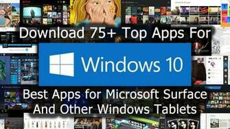 Best Windows Apps For Pc And Microsoft Surface Pro