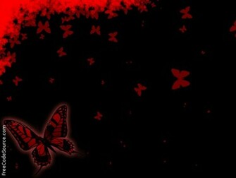 Red Butterfly Formspring Background Layouts