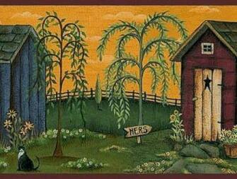 Primitive Country Wallpaper And Borders Background