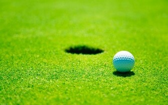 Green Grass Wallpaper Golf Depth Of Field
