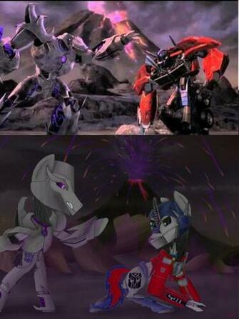 Optimus Prime Vs Megatron By Speedfeather