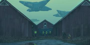 From Labyrinten Simon St Lenhag R Wallpaper