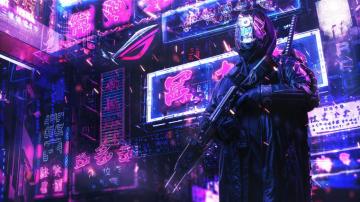 Cyberpunk Asus Zephyrus HD 4k Wallpaper