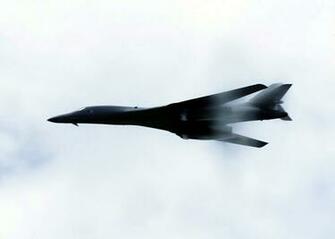 Bomber Airplane B 1b Lancer Jet
