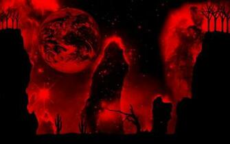 Blood Dripping Wallpaper Desert