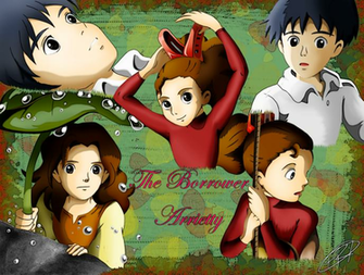 Borrower Arrietty Wallpaper