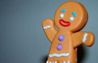 Gingerbread Wallpaper Shrek
