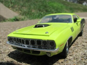 Plymouth Hemi Cuda Diecast Wallpaper
