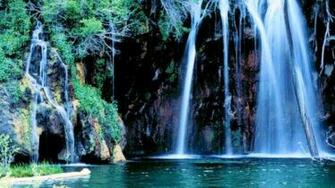 Waterfall Ladscape High Resolution HD Wallpaper Wallpapercool