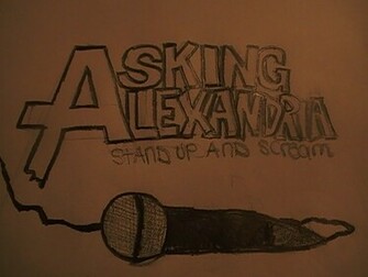 Asking Alexandria Logo By Dezrawrosaurus