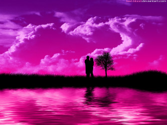 Couple In Love Wallpaper
