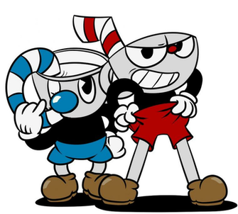 Cuphead And Mugman By Mararia0w0