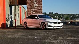 Bmw 428i Gran Coup In Alpine White W Coral Red Interior