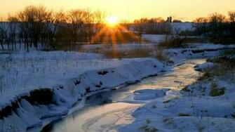 HD Landscape Image Background Illinois Display Mobile Sunset
