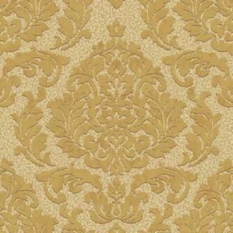 Damask Leaf Square Textured Designer Non Woven Wallpaper Pl