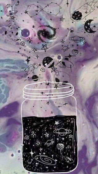 The Stars Come Out To Shine In Hipster Galaxy Wallpaper