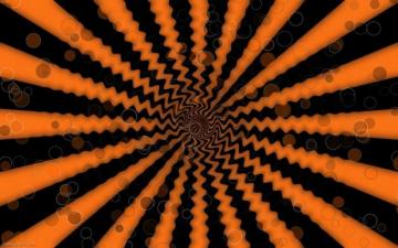 Black And Orange Wallpaper