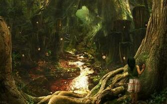 Fairy Tale Forest Wallpaper And Image Pictures Photos